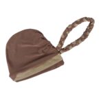 Γυναικείο Υφασμάτινο  Μαλακό Τουρμπάνι  μαλλιών double Beige Braid ( Μπεζ) - Image 2