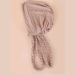 Γυναικείο Υφασμάτινο  Μαλακό Τουρμπάνι  μαλλιών only Beige Braid (μπεζ) - Image 2