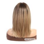 Γυναικεία περούκα σε καστανόξανθο χρώμα συνθετική υψηλής ποιότητας 16 inches - Image 3