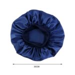 Γυναικείο Υφασμάτινο  Μαλακό Τουρμπάνι  μαλλιών Ύπνου Bonnet Bordeaux - Image 2