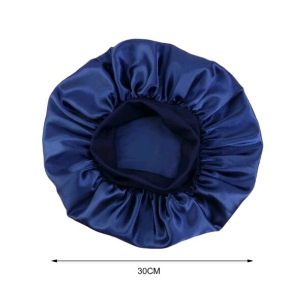 Γυναικείο Υφασμάτινο  Μαλακό Τουρμπάνι  μαλλιών Ύπνου Bonnet Bordeaux - Image 2