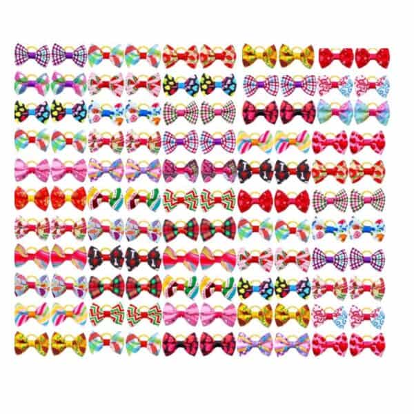 Παιδικό-λαστιχάκι φιογκάκι για λίγα μαλλάκια τυχαία επιλογή χρώματος - Image 2