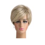 Γυναικεία Περούκα συνθετική υψηλής ποιότητας σε ξανθό χρώμα 10 inches