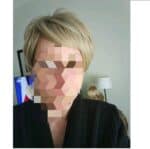 Γυναικεία Περούκα συνθετική υψηλής ποιότητας σε ξανθό χρώμα 10 inches - Image 3