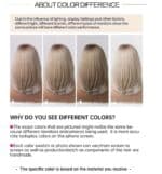 Γυναικεία Περούκα συνθετική υψηλής ποιότητας σε ξανθό χρώμα 14 inches - Image 3