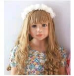 Στέκα Παιδική-βρεφική  λουλούδια White Βάφτισης- παρανυφάκι - Image 2