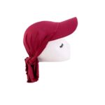 Γυναικείο Υφασμάτινο  Μαλακό Τουρμπάνι  μαλλιών Dark Red Knot (κόκκινο)