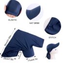 Γυναικείο Υφασμάτινο  Μαλακό Τουρμπάνι Καπέλο μαλλιών only White - Image 2