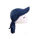 Γυναικείο Υφασμάτινο  Μαλακό Καπέλο Τουρμπάνι  μαλλιών navy blue ( Μπλε)