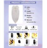 Γυναικείο Topper Τουπέ κορυφής μαλλιών με κλιπ μεγάλης επιφάνειας - Grey Silver - Image 3