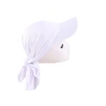 Γυναικείο Υφασμάτινο  Μαλακό Τουρμπάνι Καπέλο μαλλιών only White