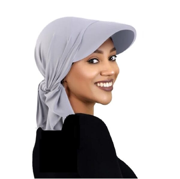 Γυναικείο Υφασμάτινο  Μαλακό Καπέλο Τουρμπάνι  μαλλιών navy blue ( Μπλε) - Image 3