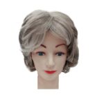 Γυναικεία Περούκα συνθετική υψηλής ποιότητας σε Grey Γκρι  χρώμα 10 inches