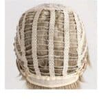 Γυναικεία Περούκα συνθετική υψηλής ποιότητας σε Grey Γκρι  χρώμα 10 inches - Image 3