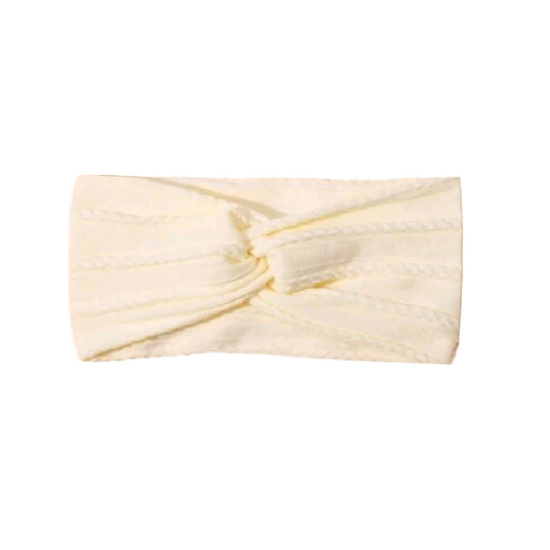 ivouar-rib-headband-baby-girl Παιδική- Βρεφική Μαλακή κορδέλα μαλλιών Rib 0-10 χρονών Ivouar - Image 1