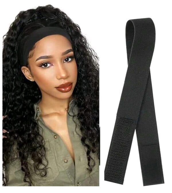 Κορδέλα αντιολισθητική για στερέωση περούκας εξωτερικά double face black/pink - Image 2