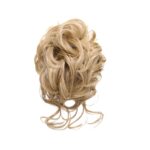 Ποστίς Κότσος συνθετική τρίχα υψηλής ποιότητας με αφέλειες και  κλάμερ τοποθέτησης- Ξανθό σκούρο σαντρέ με ανταύγειες