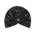 Γυναικείο  Μαλακό Τουρμπάνι  μαλλιών - Black strass (Μαύρο) - Image 2