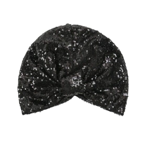 Γυναικείο  Μαλακό Τουρμπάνι  μαλλιών - Black strass (Μαύρο) - Image 2