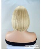 Γυναικεία Περούκα συνθετική υψηλής ποιότητας σε ξανθό 12 inches - Image 3