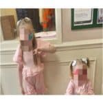 Παιδικό  Clip -Κοκαλάκι μαλλιών φιογκάκι - White 02 - Image 2