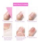 Σετ 5 καρτέλες Stickers Αυτοκόλλητα για press on 120τμχ (24x5 καρτέλες) - Image 4