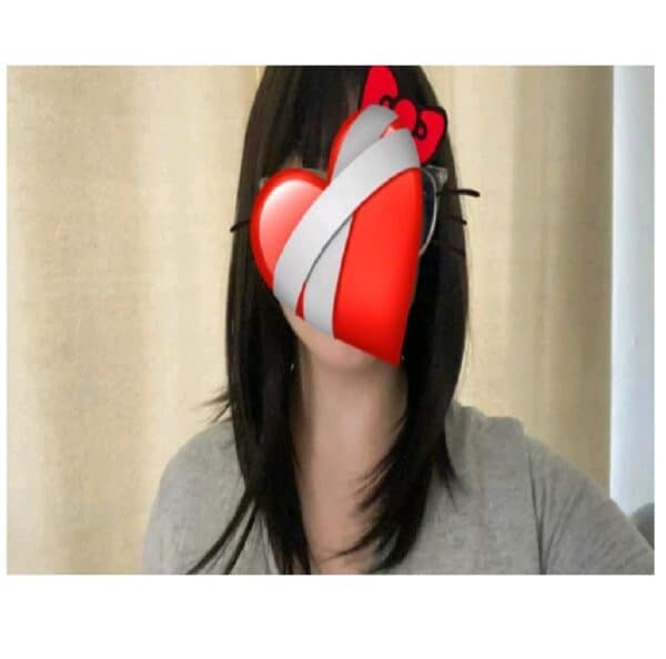 Γυναικεία περούκα συνθετική υψηλής ποιότητας - Καστανό σκούρο-Μαύρο χρώμα 14 inches - Image 2