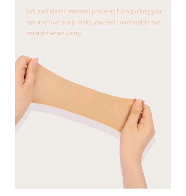 Σκουφάκι περούκας σε μπεζ χρώμα - Image 2