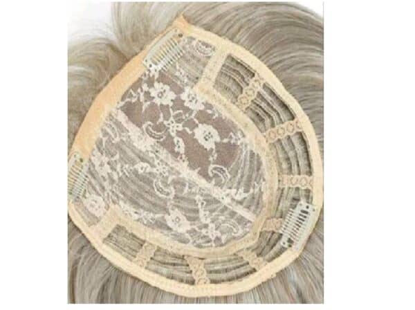 Γυναικείο Topper Τουπέ κορυφής μαλλιών με κλιπ μεγάλης επιφάνειας  10 inches - Light Blonde Ξανθό - Image 2