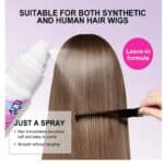 Σπρέι λείανσης περούκας για συνθετική και φυσική τρίχα 80ml - Image 6