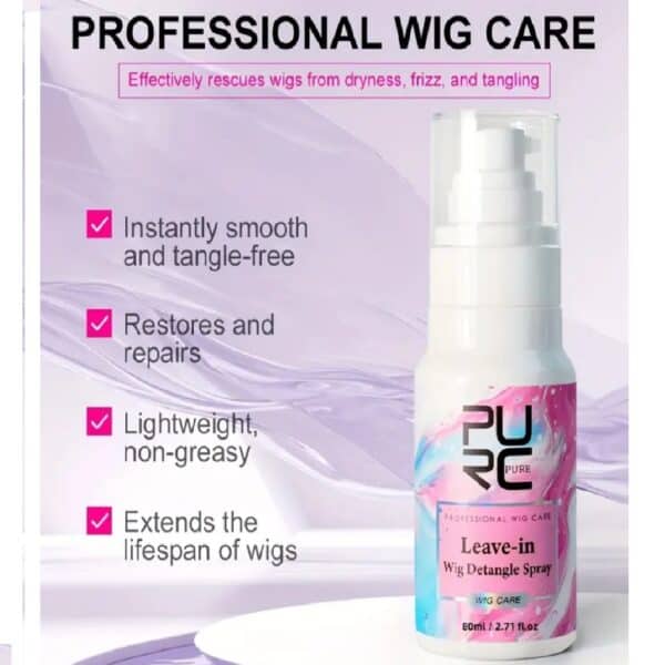 Σπρέι λείανσης περούκας για συνθετική και φυσική τρίχα 80ml - Image 5