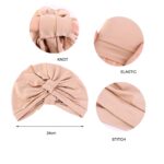 Γυναικείο Υφασμάτινο  Μαλακό Τουρμπάνι  μαλλιών Dusty Purple Knot - Image 2