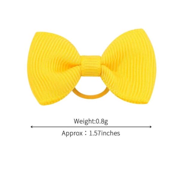 Παιδικό-λαστιχάκι φιογκάκι  τυχαία επιλογή χρώματος 4cm - Image 2