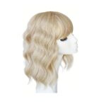 Γυναικείο Topper Τουπέ κορυφής μαλλιών με κλιπ μεγάλης επιφάνειας - Ανοιχτό Ξανθό Σαντρέ 14 inches