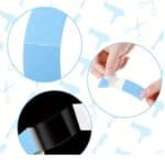 Σετ 15τμχ  tape Διάφανες αυτοκόλλητες ταινίες για topper-περούκες - Image 2