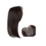 Γυναικείο Topper Τουπέ κορυφής μαλλιών με κλιπ Full Lace ( ραμμένο σε διαφάνεια) - Καστανό σκούρο Dark Brown  14 inches