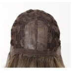 Γυναικεία περούκα σε καστανό χρώμα  συνθετική υψηλής ποιότητας 18 inches - Image 4