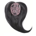 Γυναικείο Topper Τουπέ κορυφής μαλλιών με κλιπ μεγάλης επιφάνειας  11 inches - Black - Image 2