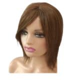 Γυναικείο Topper Τουπέ κορυφής μαλλιών με κλιπ μεγάλης επιφάνειας  11 inches - Brown - Image 3