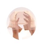 Σκουφάκι περούκας υφασμάτινο με HD lace (διαφάνεια) σε μπεζ χρώμα - Image 2