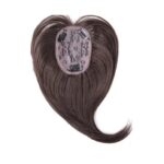 Γυναικείο Topper Τουπέ κορυφής μαλλιών με κλιπ μεγάλης επιφάνειας  11 inches - Dark Brown - Image 2