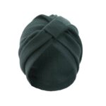 Γυναικείο Υφασμάτινο  Μαλακό Τουρμπάνι  μαλλιών Dark Green Knot