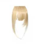 Φράντζα Ποστίς με 2 κλιπ και ραβώμενη σε Ξανθό πλατινέ  χρώμα