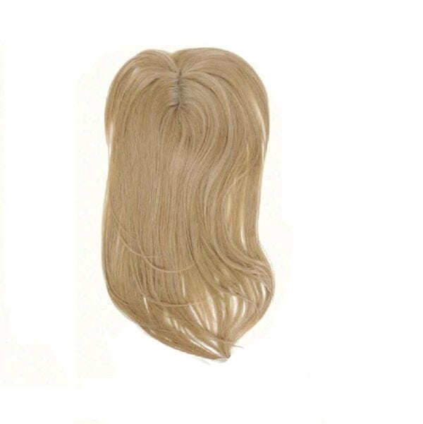Γυναικείο Topper Τουπέ κορυφής μαλλιών με κλιπ μεγάλης επιφάνειας  14 inches - Ξανθό Gold - Image 3