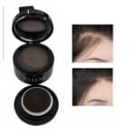Σκόνη Hairline Powder για τις ρίζες των μαλλιών και για κενά με βουρτσάκι τοποθέτησης- Καστανό σκούρο dark brown