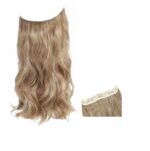 Τρέσα με 4 κλιπ και λάστιχο για έξτρα όγκο συνθετικής τρίχας υψηλής ποιότητας - Ξανθό Blonde 20 Inches