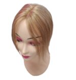 Γυναικείο Topper Τουπέ κορυφής μαλλιών από φυσική τρίχα  -Ξανθό σκούρο 10 inches - Image 3