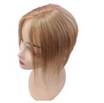 Γυναικείο Topper Τουπέ κορυφής μαλλιών από φυσική τρίχα  -Ξανθό σκούρο 10 inches - Image 2