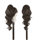 Ποστίς Αλογοουρά  Ponytail συνθετική τρίχα Kanekalon υψηλής ποιότητας με χτενάκι φωλιά- Loose Curl Καστανό  #6 50cm