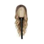 Γυναικεία περούκα σε Ξανθό Balayage ombre χρώμα με Lace front (διαφάνεια ) συνθετική υψηλής ποιότητας 26 inches